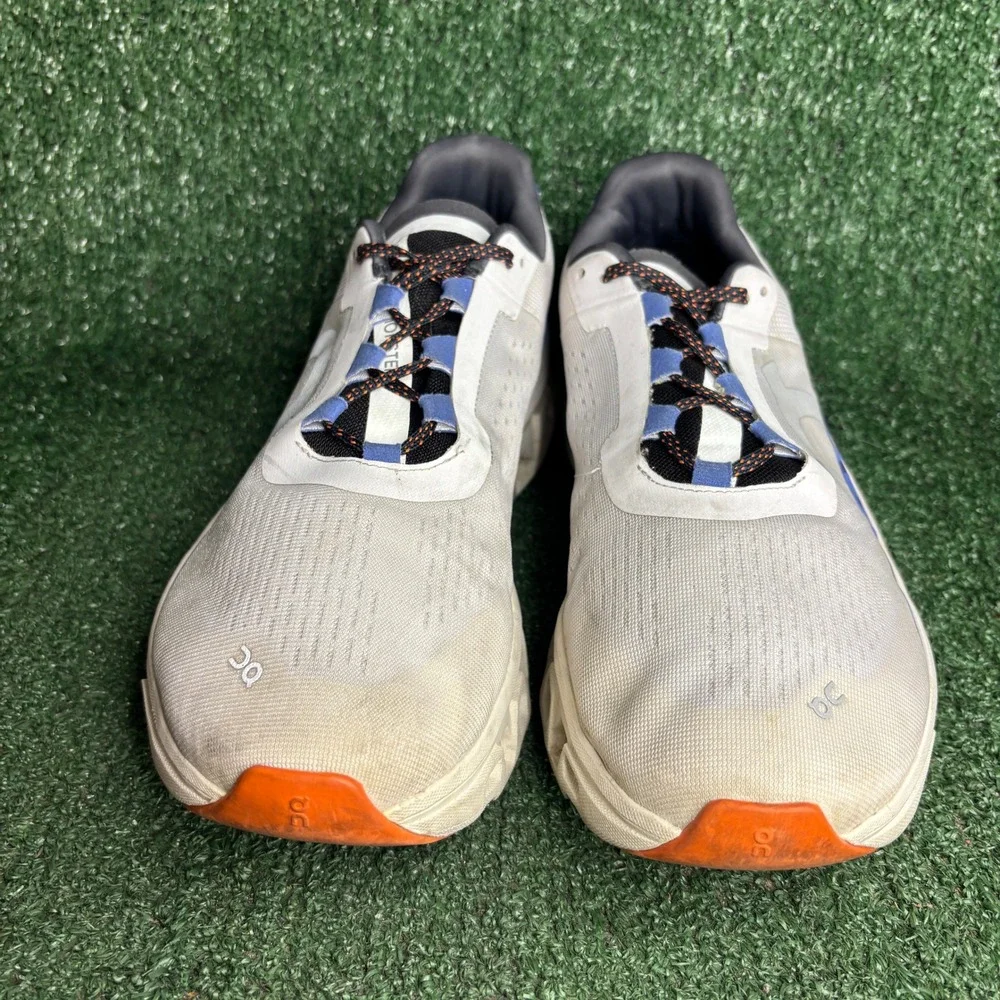 On Cloudmonster Helion CloudTec Cushioning Running Sneaker White Mens Size 12.5